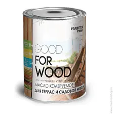 Масло колеруемое для террас и садовой мебели сосна 0,9л FARBITEX ПРОФИ GOOD FOR WOOD 1*14