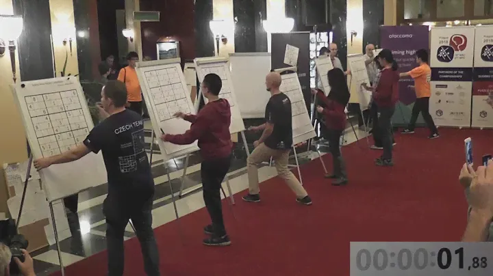 WSC & WPC 2018 - Sudoku world record