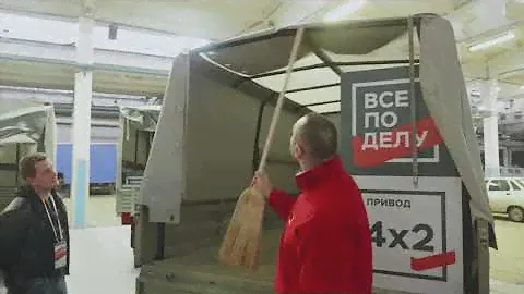 УАЗ раскритиковал «Газель» (секретное видео)
