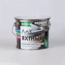 Лак яхтный АТМОСФЕРОСТОЙКИЙ уралкидный (4 л) FARBITEX ПРОФИ GOOD FOR WOOD