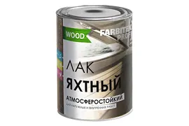 Лак "FARBITEX ПРОФИ WOOD" уралкидный яхтный атмосферост. матовый., 4л