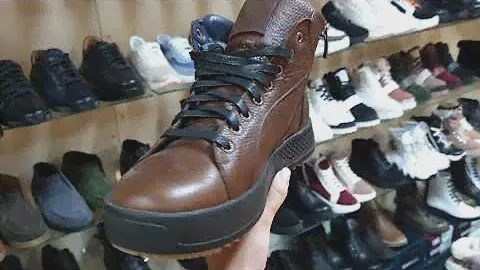 Мужские ботинки из натуральной кожи от производителя