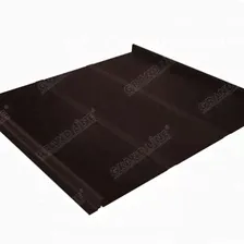 Фальцевая кровля Grand Line Кликфальц Профи Velur20 0,5 мм. RAL 7024 (серый графит)
