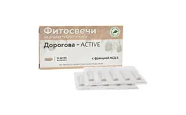 Свечи Материа Био Профи Центр Дорогова Active с фракцией АСД-2 (на твердом жире), 10 шт.